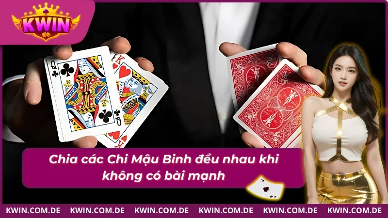 Hướng dẫn chơi Mậu Binh bằng cách chia đều Chi